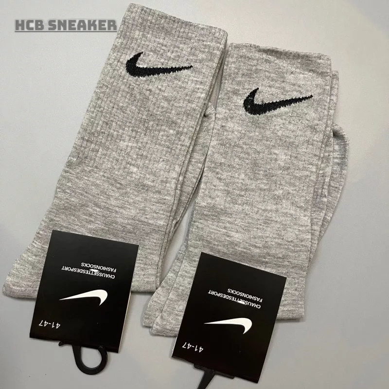 Tất nike cổ cao dệt kim 4 màu dày dặn không gây mùi hôi chân