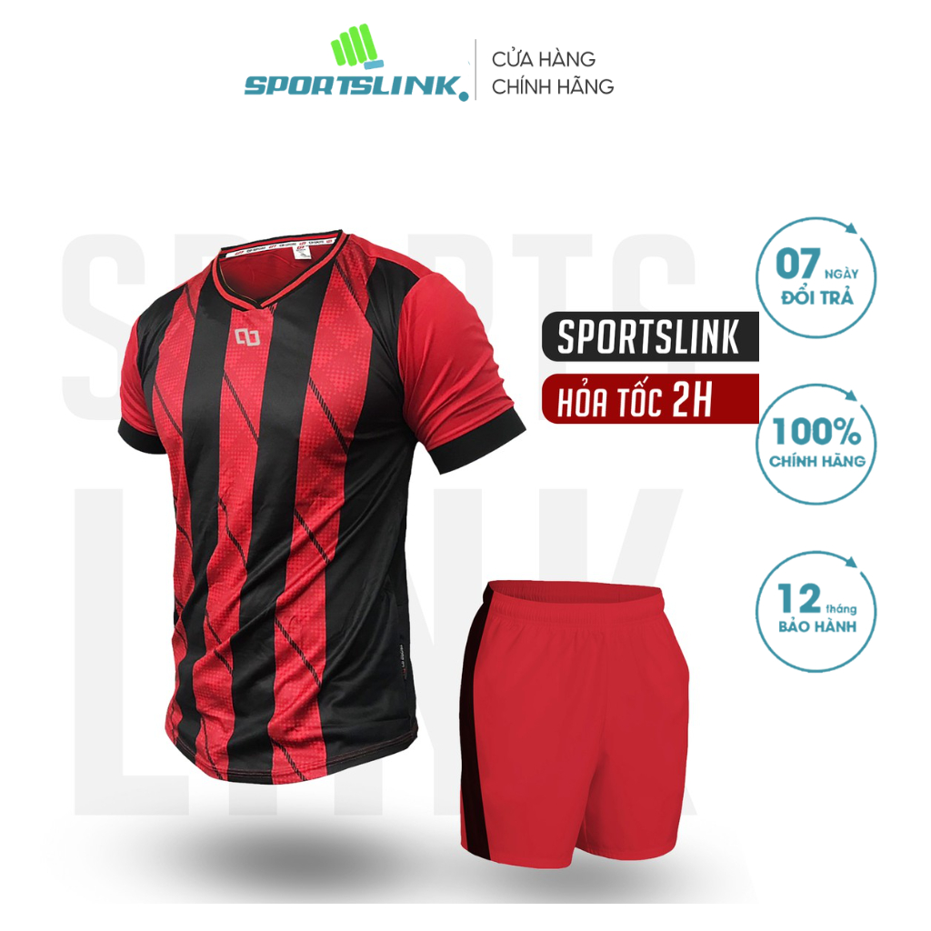 Bộ đồ đá banh hubert vải mát Sportslink DBH1