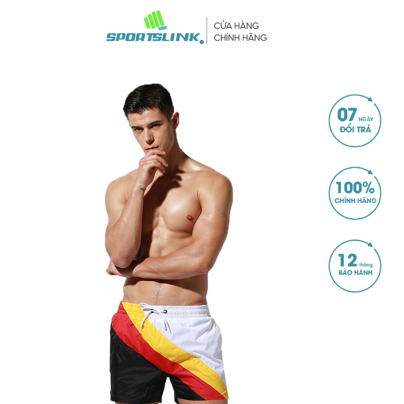 Quần short đi biển vải dù nhanh khô cao cấp Sportslink desmiit s7938