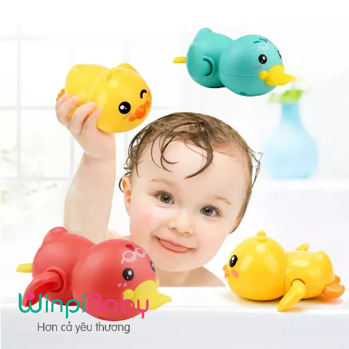 Đồ chơi vặn cót nhà tắm cho bé
