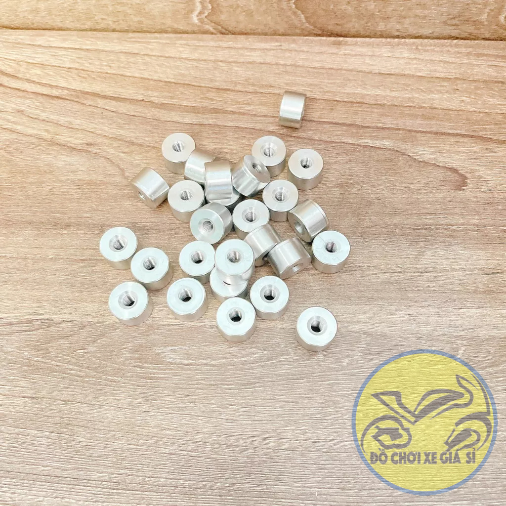 Cục căn nhôm lắp gù xe máy,tạo vị trí cố định cho gù tay lái xe máy