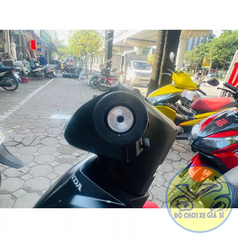 Cục căn nhôm lắp gù xe máy,tạo vị trí cố định cho gù tay lái xe máy