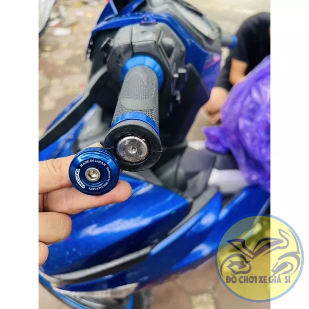 Cục căn nhôm lắp gù xe máy,tạo vị trí cố định cho gù tay lái xe máy