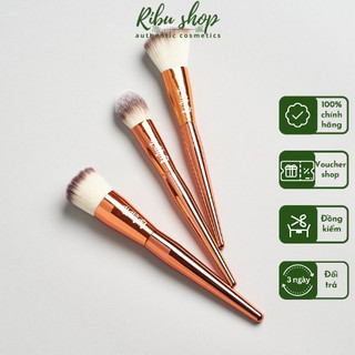 Tách set cọ trang điểm Alamar Cosmetics Complexion Brush Trio