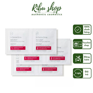 Peel thay da hóa học Dr Dennis Gross Alpha Beta Extra strength daily peel - Ribu shop
