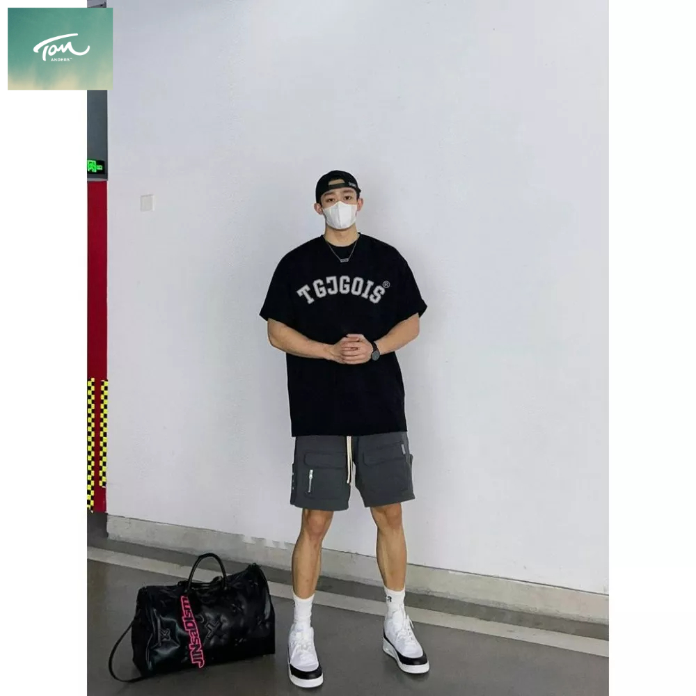 Áo thun tay lỡ trắng nam nữ form rộng áo phông unisex oversize cotton thấm hút mồ hôi