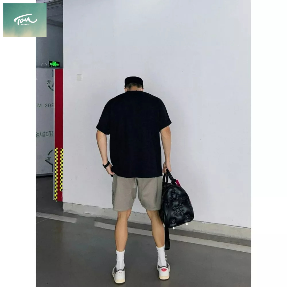 Áo thun tay lỡ trắng nam nữ form rộng áo phông unisex oversize cotton thấm hút mồ hôi