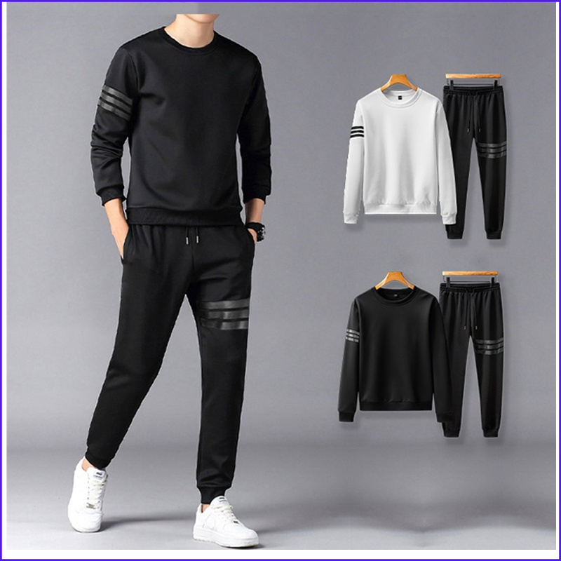 Bộ Quần áo nam thun thể thao 3 vạch UNIFUN mã MK U đẹp jogger hot trend phong cách hàn quốc chất vải mềm mạ