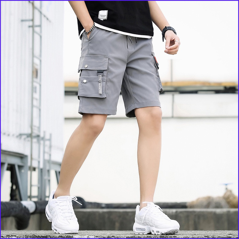 Quần short nam kaki UNIFUN mã MK A quần đùi nam thể thao phong cách Hàn Quốc túi hộp cao cấp 5 màu