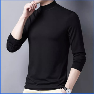 Áo giữ nhiệt nam vải mềm mịn FUNS mã TT76 Áo nỉ nam dài tay cổ tròn giữ ấm co giãn mùa đông đẹp dày dặn