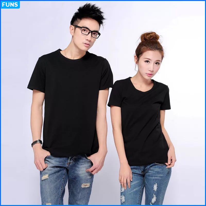 Áo thun nam FUNS mã TT4 co giãn vải cotton tập gym dáng trơn đẹp cho mùa hè