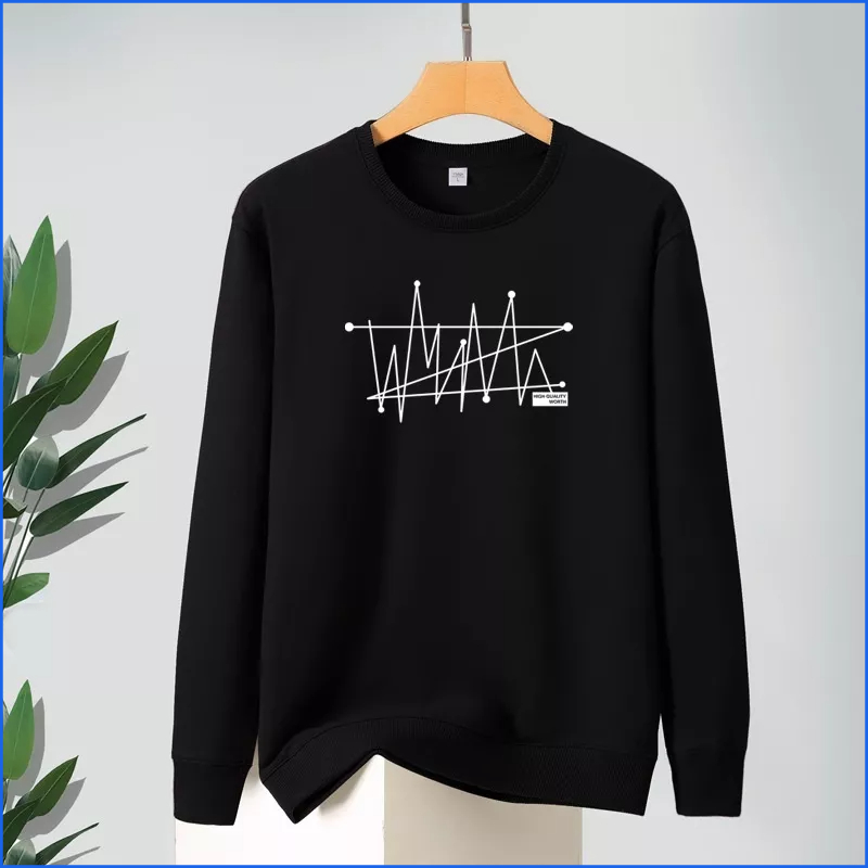 Áo thun nam dài tay FUNS mã MK Y áo form rộng thể thao dài tay mùa thu đông có họa tiết