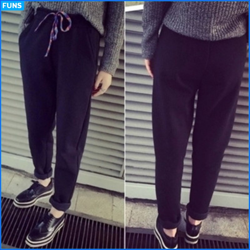 Quần thể thao nam FUNS mã TT57 phong cách Quần thun nam dài bó ống Hàn Quốc thể thao tập gym đẹp