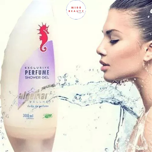 (NK Đức) Sữa Tắm Cá Ngựa Algemarin Perfume 300ml (trắng) thơm ẩm da
