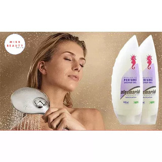 (NK Đức) Sữa Tắm Cá Ngựa Algemarin Perfume 300ml (trắng) thơm ẩm da