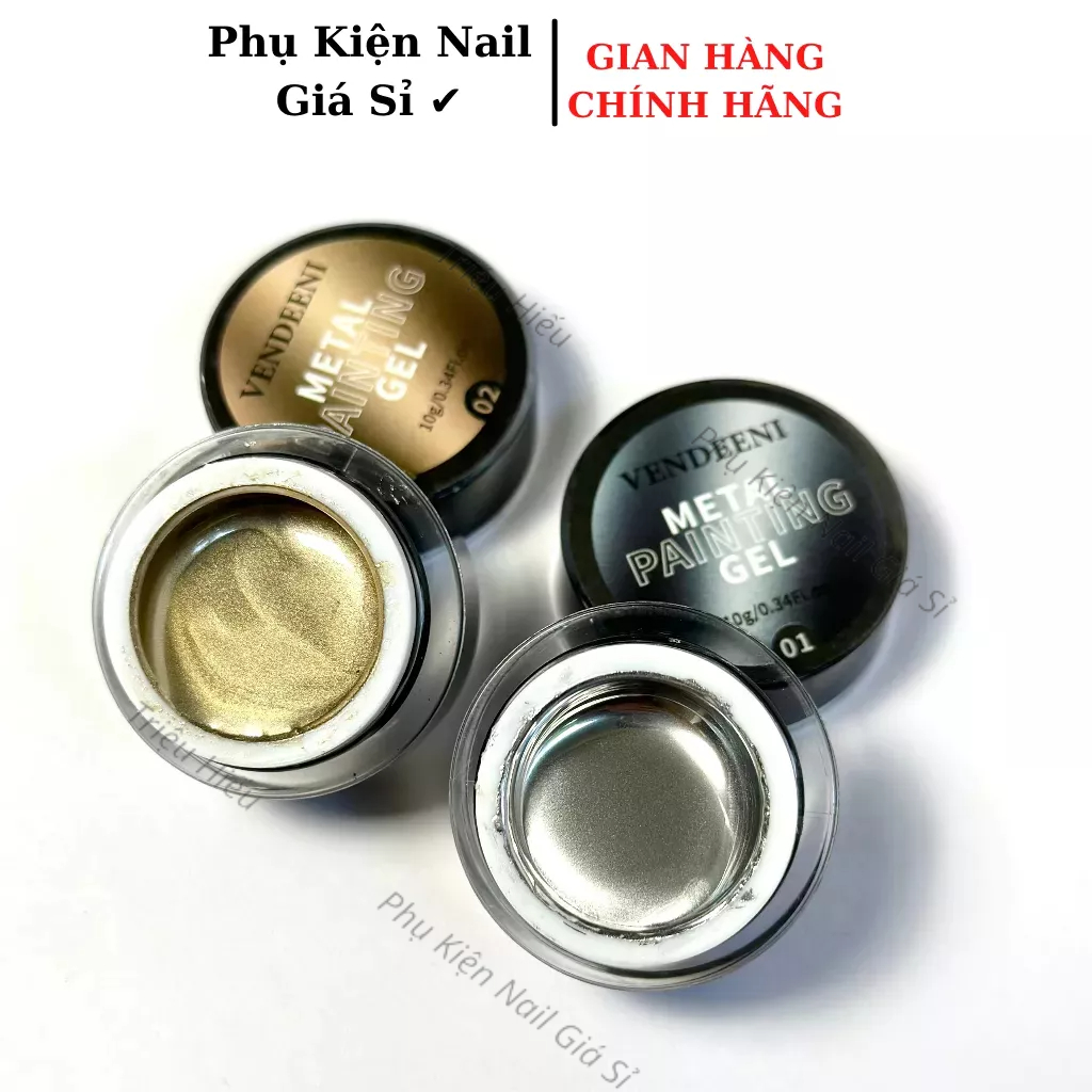 Gel metan vendeeni vàng bạc