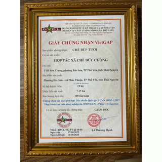 Trà Thái Nguyên- Trà Tôm Nõn Đức Cường 100g- Trà Sạch Tiêu Chuẩn VietGap