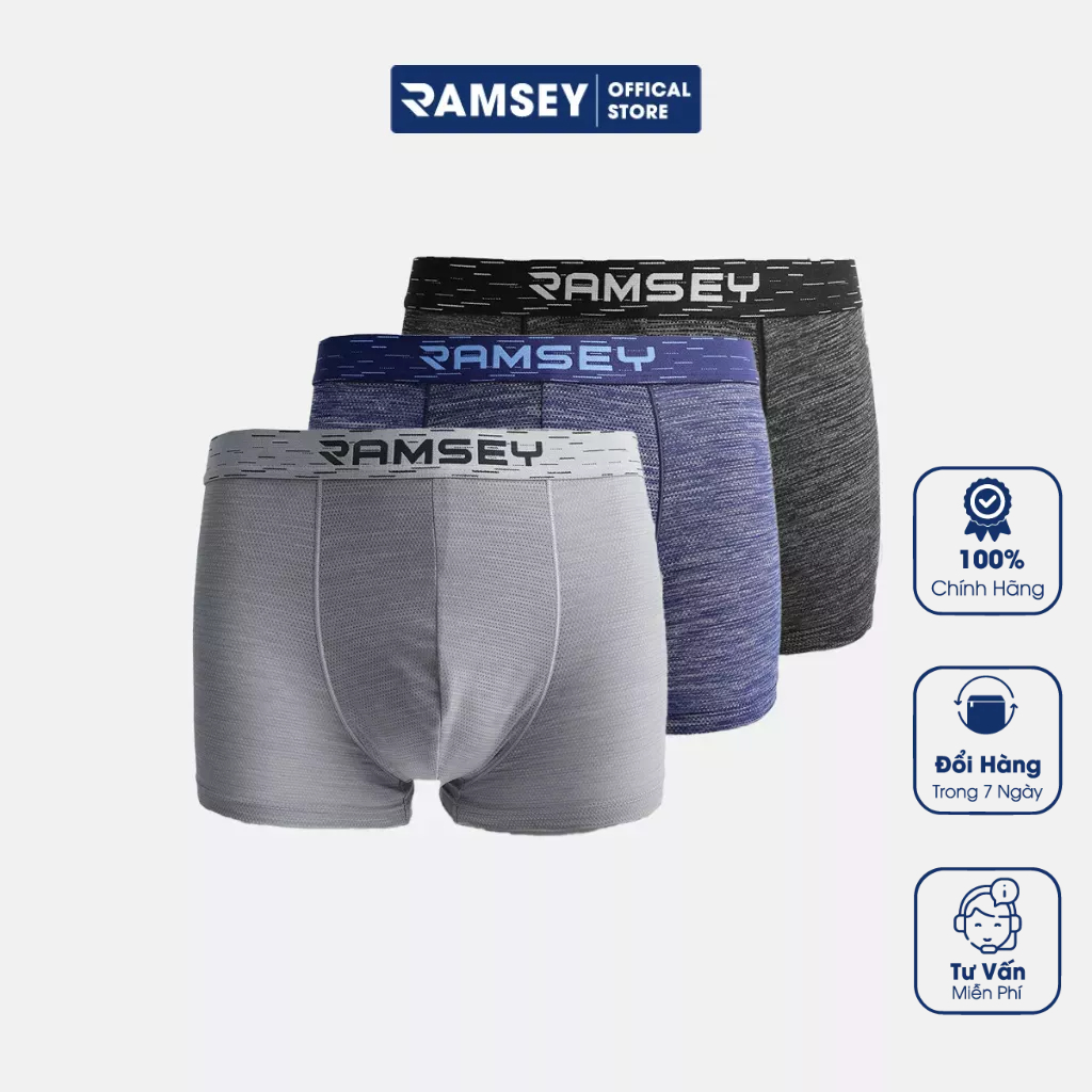 Quần Sịp Đùi Boxer Nam Ramsey Coolmax RA 902