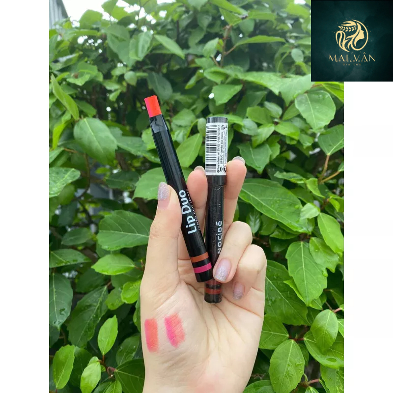 Son bút chì lip duo jumbo duo levres son 2 màu