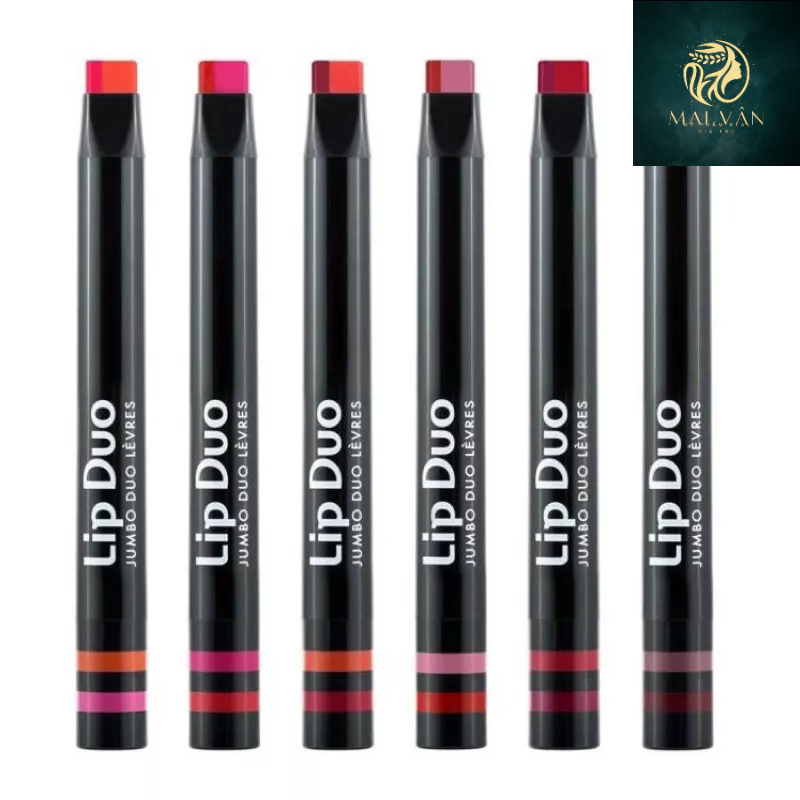 Son bút chì lip duo jumbo duo levres son 2 màu