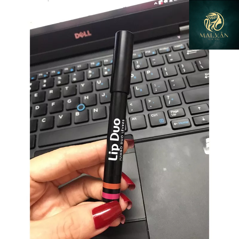 Son bút chì lip duo jumbo duo levres son 2 màu