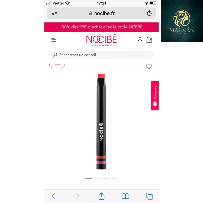 Son bút chì lip duo jumbo duo levres son 2 màu