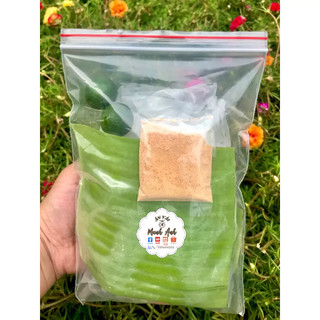 Bánh tráng chay muối nhuyễn tắc