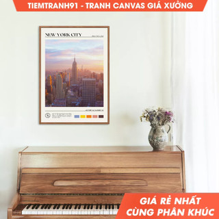 Tranh treo tường, oil paint, new york wall art, new york poster, new york photo, new york decor, usa.
