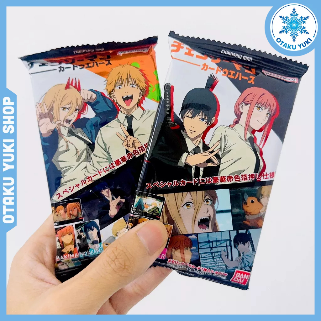 Gói Thẻ Nhân Phẩm Pack Card Chainsaw Man Wafer