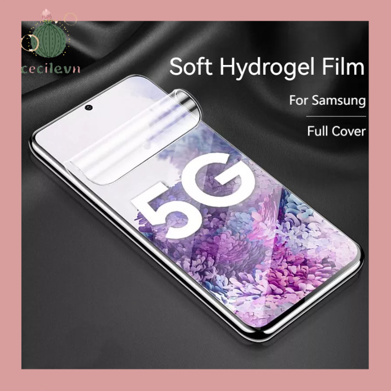 Miếng Dán Màn Hình Hydrogel Dẻo HD Cho Samsung Note 8 9 10 Plus 20 Ultra S10 Plus S22 Ultra-CE