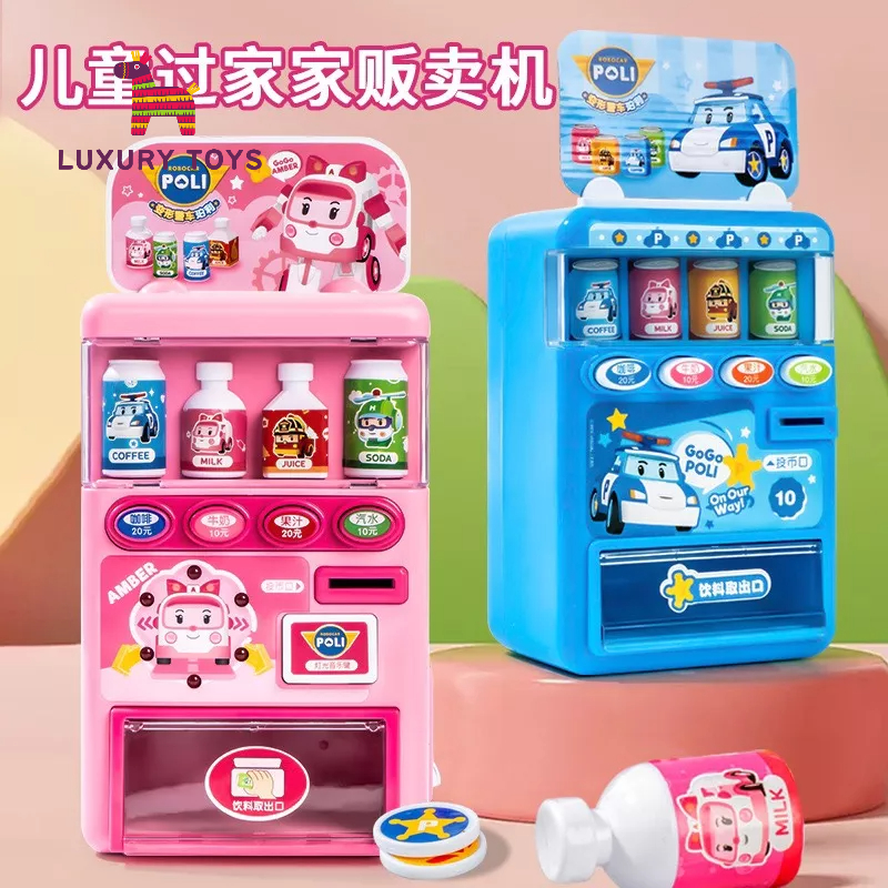Đồ Chơi Máy Bán Nước Tự Động Hello Kitty màu hồng