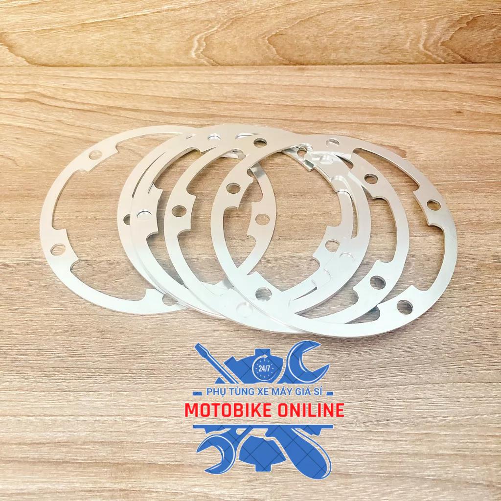 Thớt lòng dĩa trước nhôm dùng cho exciter150/155 2,3, 4,5,6 mm hàng nhôm cnc