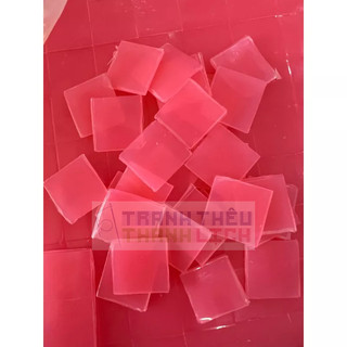Dụng cụ sáp đính đá tranh đá - Combo 10 miếng sáp size 2x2 cm