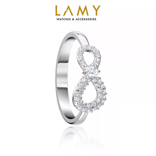 Nhẫn nam nữ cde infinity silver ring cde8068sv