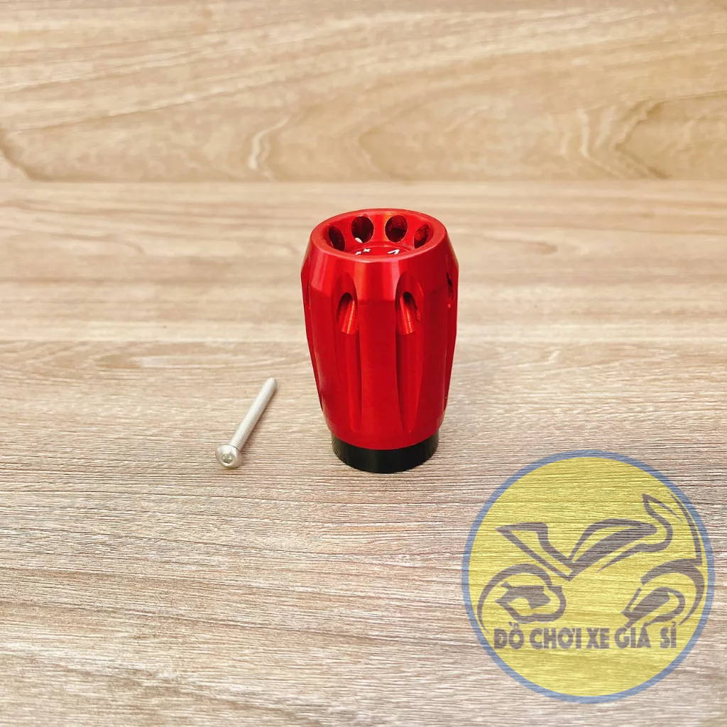 Núm chỉnh tên lửa lắp cho HPA Núm noài đỏ núm trong đen