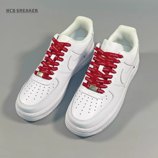 Giày thể thao Air Force 1 Low Supreme, Giày Air_Force 1 Low Trip White Red Supreme/Af1 Full Trắng Dây Đỏ Chuẩn Trung