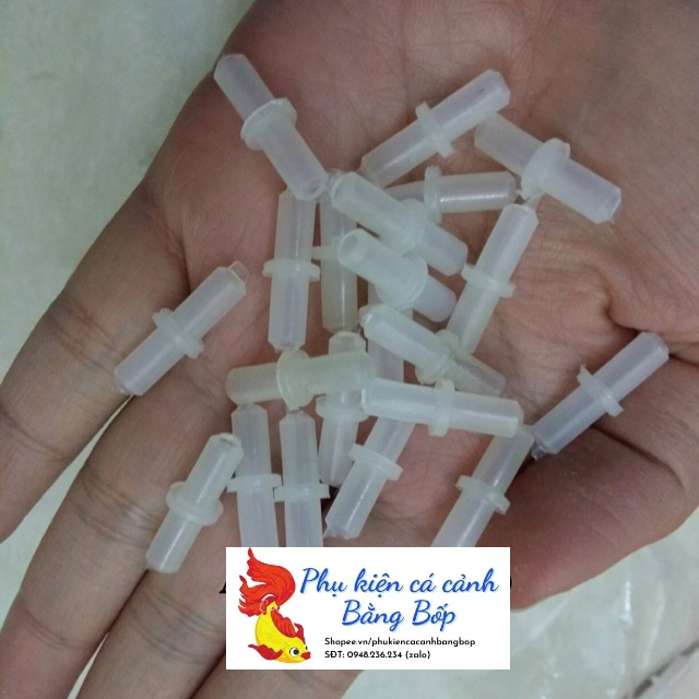 Nối thẳng dây sủi oxy bể cá cảnh