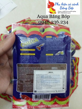 Thức ăn Omega hạt mịn 20gr cho cá cảnh