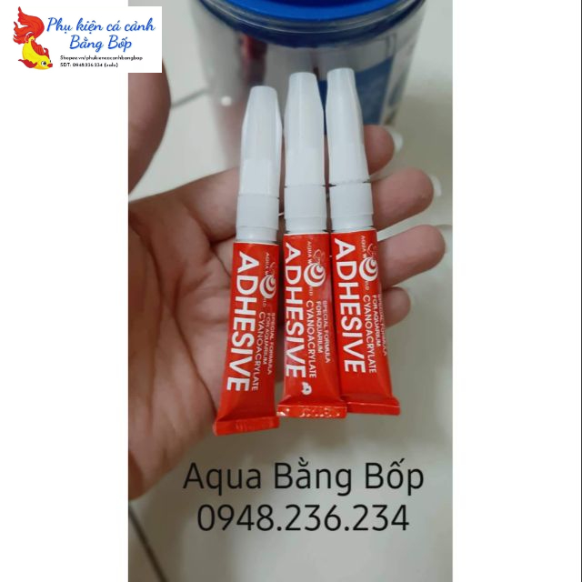 Keo đỏ dán rêu,, lũa, đá, cây thủy sinh hàng nhập khẩu