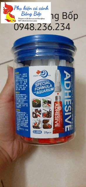 Keo đỏ dán rêu,, lũa, đá, cây thủy sinh hàng nhập khẩu