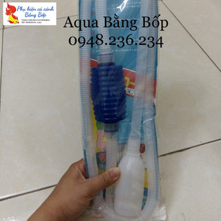 Bơm tay thay nước hồ cá cảnh không van chỉnh