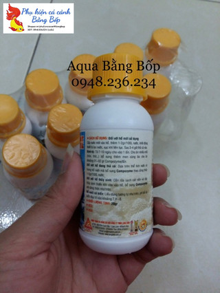 Men vi sinh Compozyme Long Sinh cho bể cá