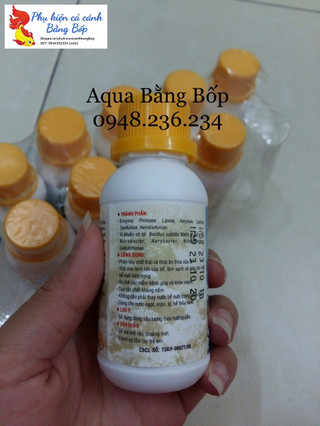 Men vi sinh Compozyme Long Sinh cho bể cá