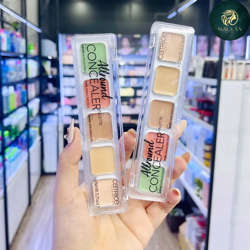 Bảng Triệt Sắc Che Khuyết Điểm Đa Năng 5 Ô Catrice AllRound Concealer Palette