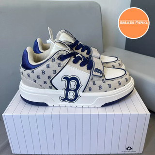 Giày mlb chunky liner monogram boston, giày thể thao sneaker mlb bản cao cấp full box bill