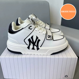 Giày mlb chunky mid liner new york yankee black fullbox - high quality