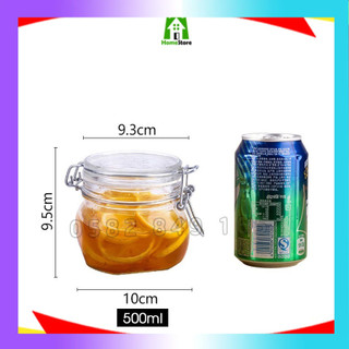 [NHẬP KHẨU Ý] Hũ thủy tinh nắp cài FIDO - Bormioli Rocco - 500ml @149210