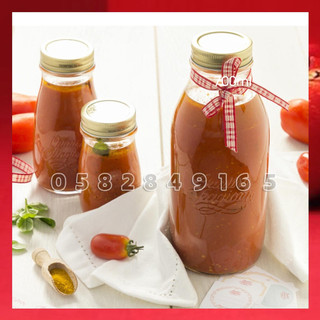 Chai thủy tinh Quattro Stagioni 200ml - 400ml - 1000ml - Bormioli Rocco đựng sữa hạt, nước ép