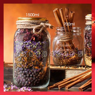 Lọ hủ thủy tinh đựng hạt, ngũ cốc quattro - bormioli rocco - 1500ml