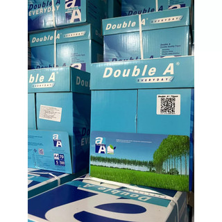 Thùng giấy in A4 Double A 70gsm (1 thùng 5 ream)